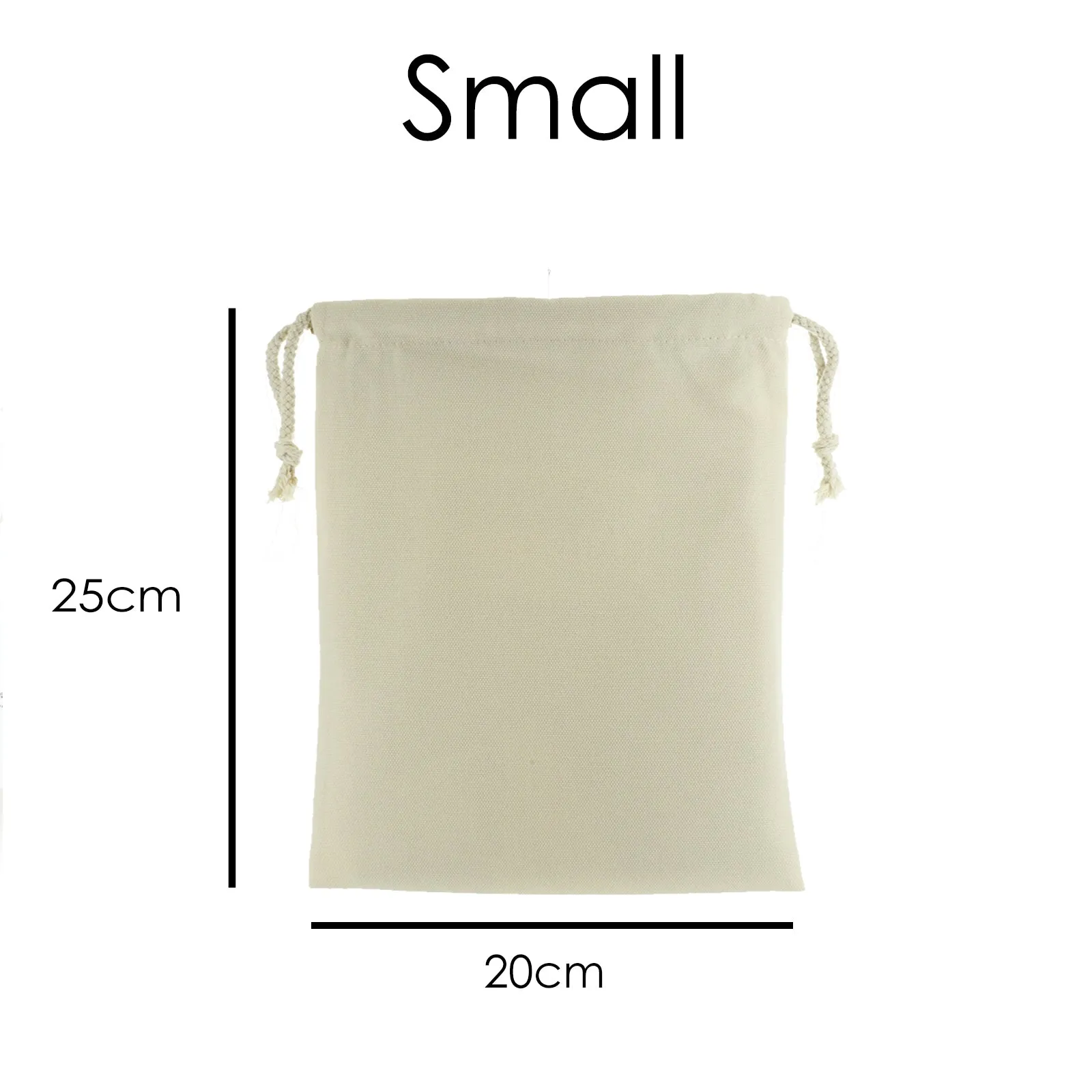 Personalised Canvas Sack with Stylish Text and Yellow Flowers Floral Print