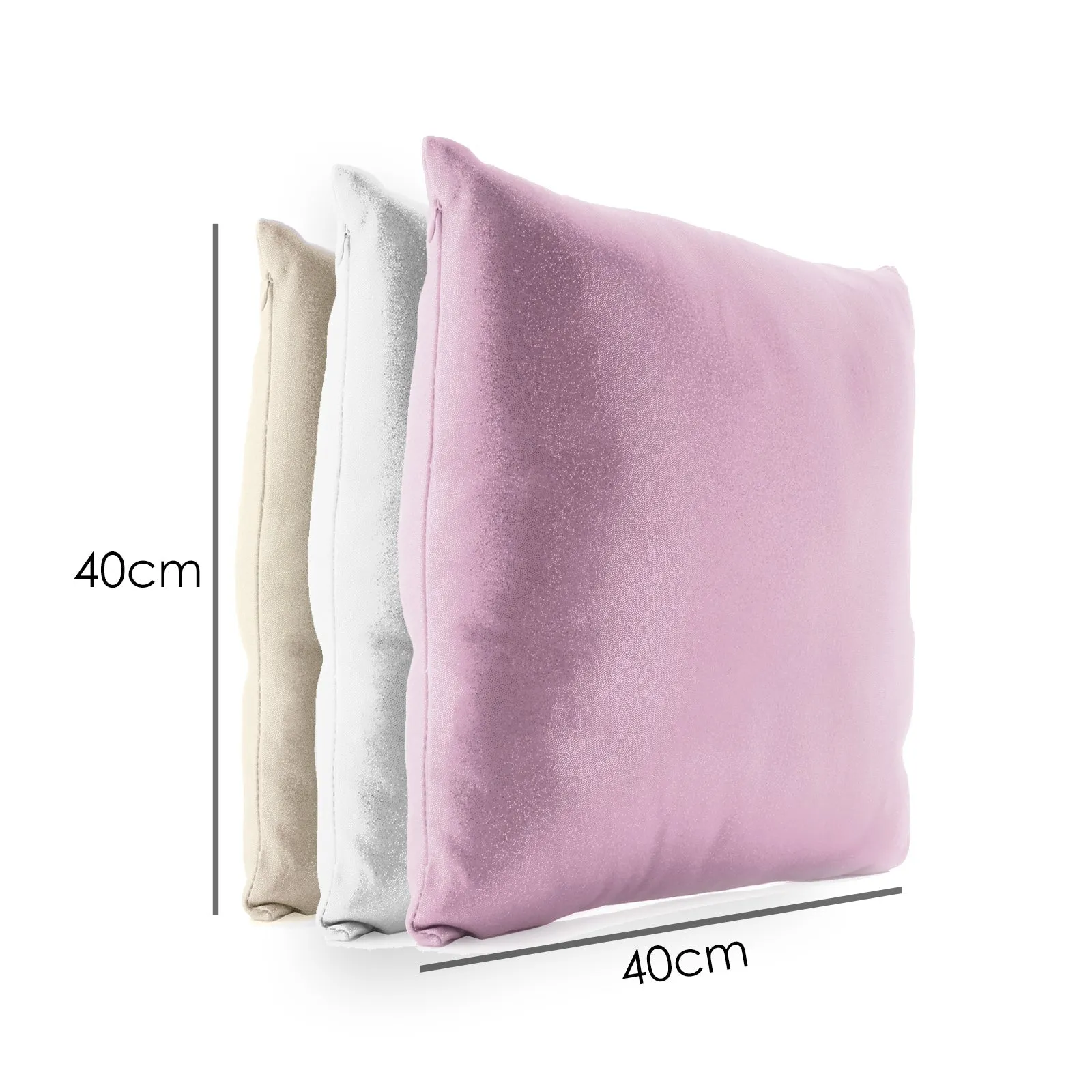 Personalised Glitter Cushion with Stylish Text and Floral Mother’s Day Message