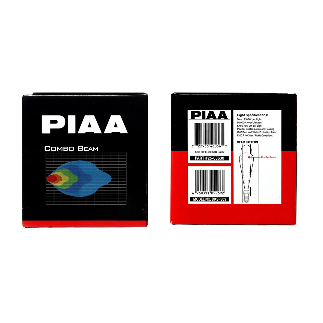 PIAA LED Light Bar Combo Beam 5600K S-RF Series 30"