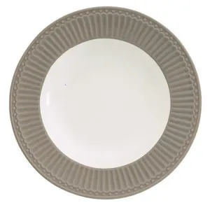 Piatto Fondo Alice Warm Grey
