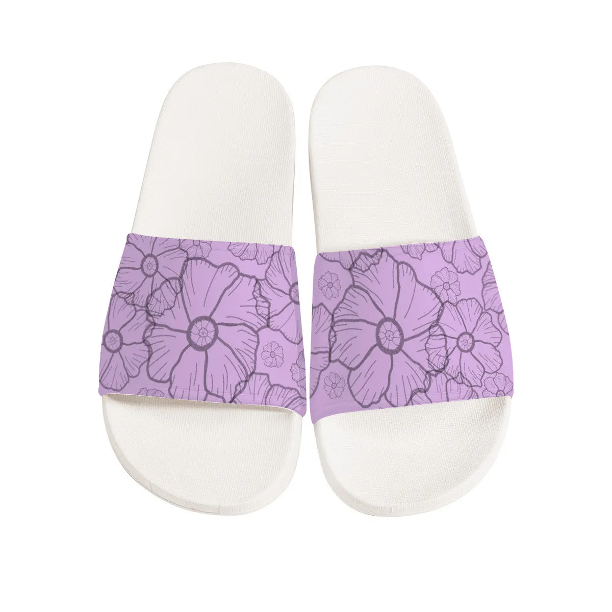 Pillow Slippers - Purple Sandals for Men and Women