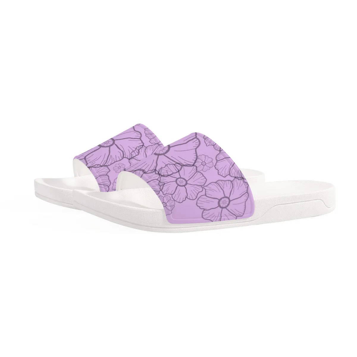 Pillow Slippers - Purple Sandals for Men and Women