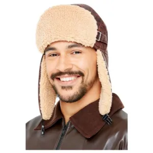 Pilot Flying Hat, Brown