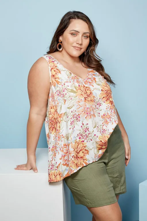 Plumeria Tank - Salt Jardin