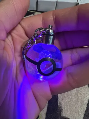 Pokemon Piplup LED Light Up Keychain