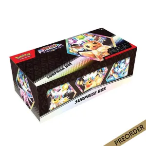 POKEMON TCG Scarlet & Violet Prismatic Evolutions Surprise Box