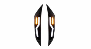 POWER1 Indicators Front Smoked Led | Piaggio ZIP 2000/SP 50/125/150cc 2/4T
