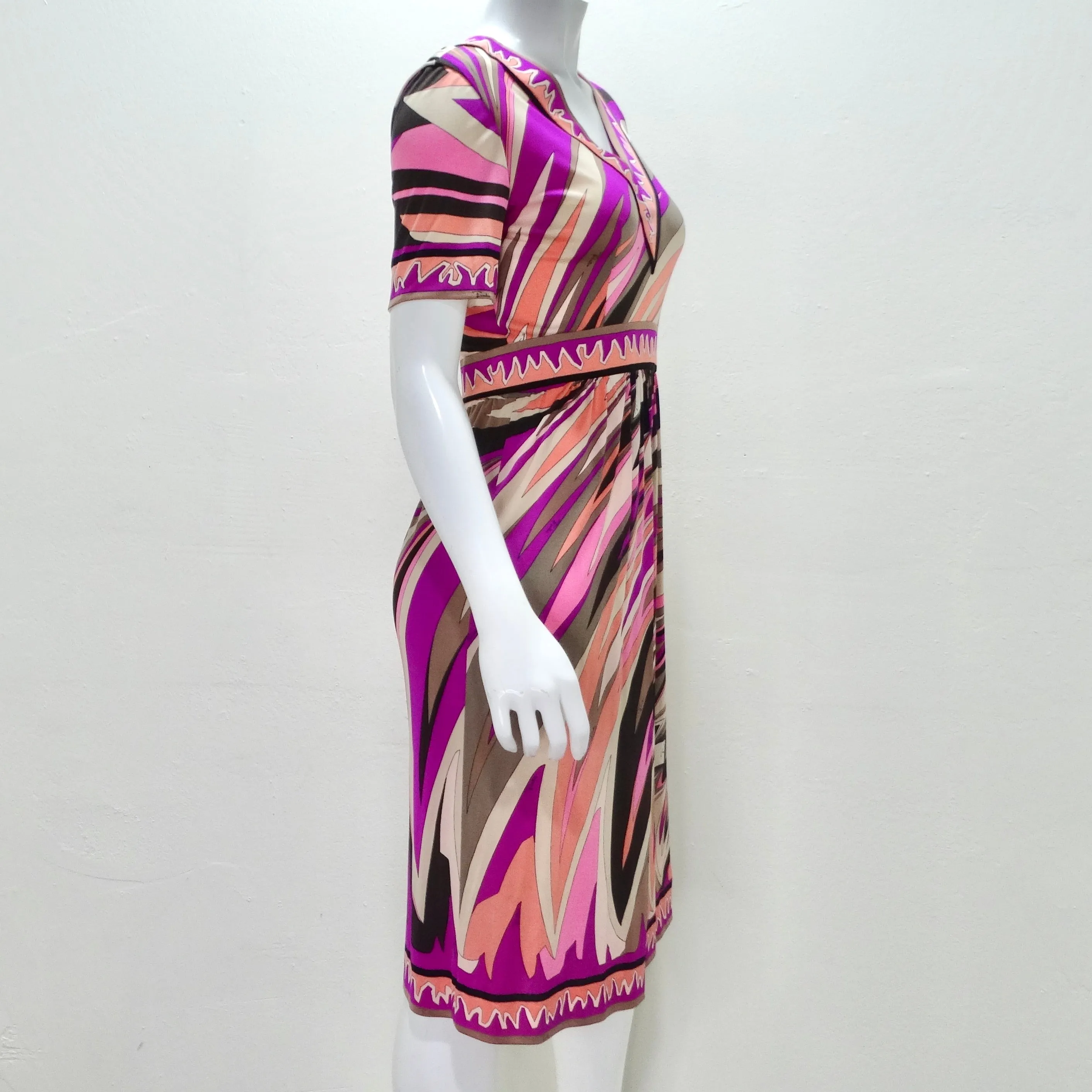 Pucci 1960s Printed Multicolor Dress