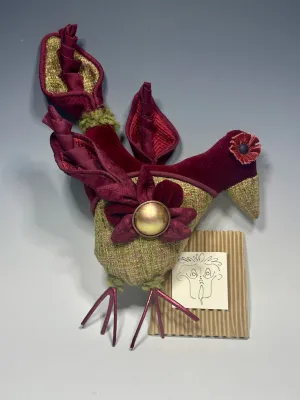 "JOSEPHINE" MIXED MEDIA SOFT SCULPTURE