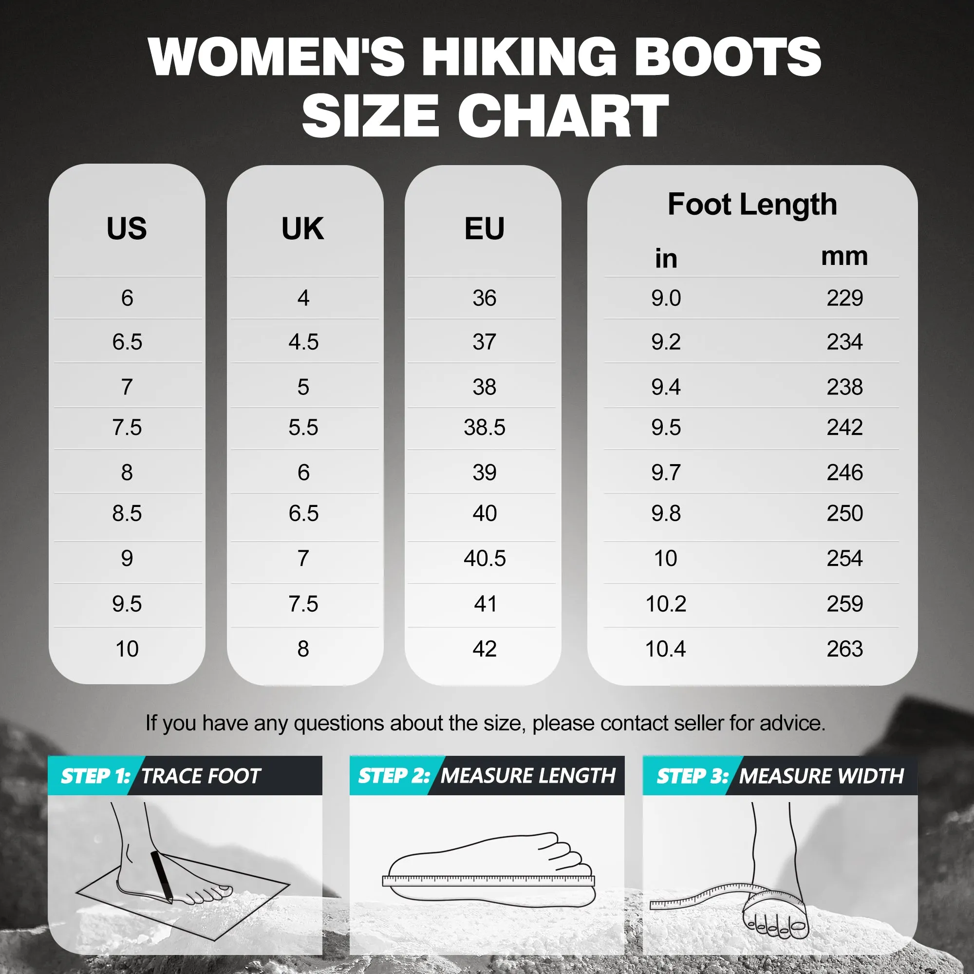 R CORD Women's Hiking Boots
