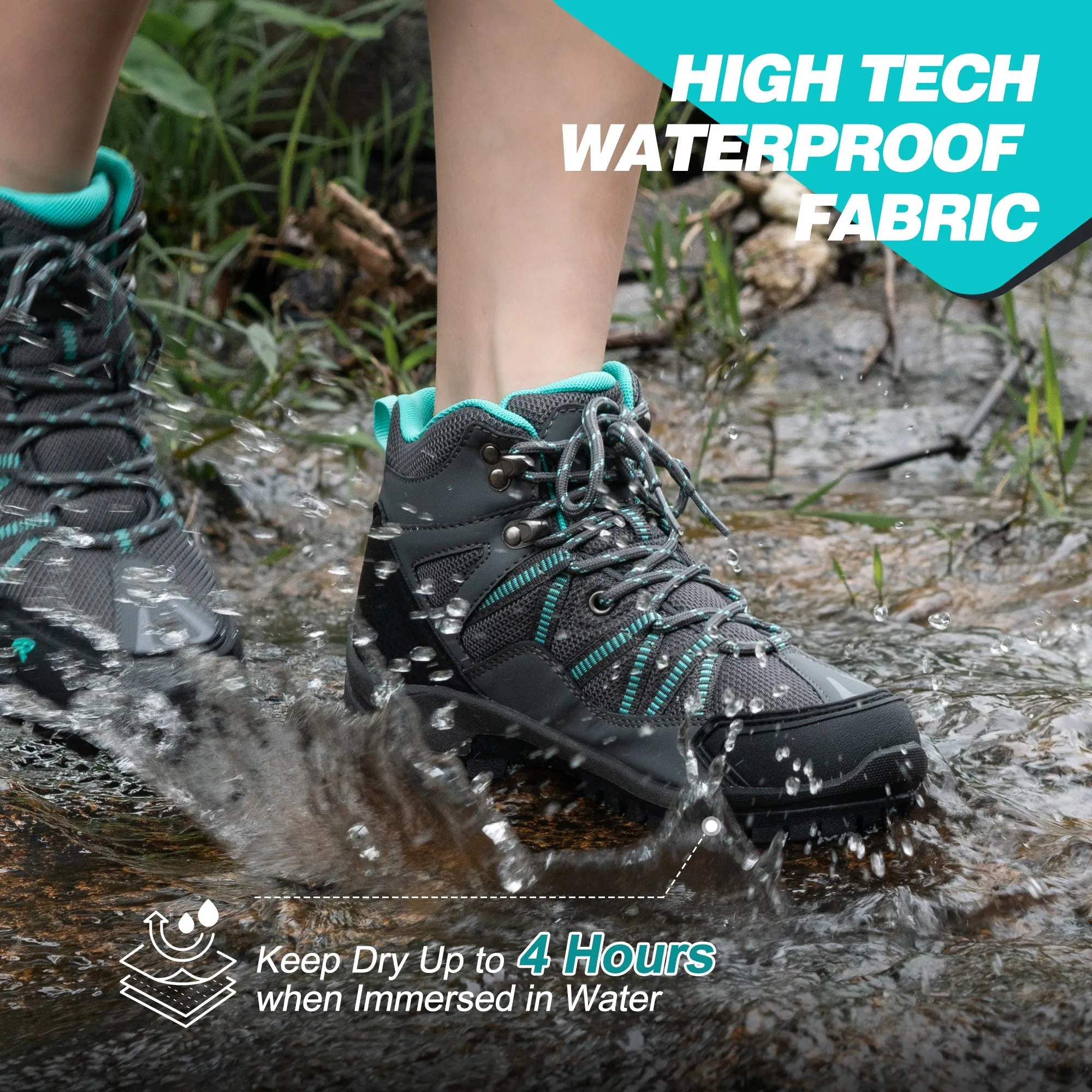 R CORD Women's Hiking Boots