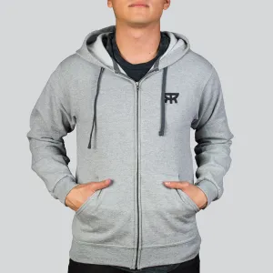Radiant Gray Black Hoodie