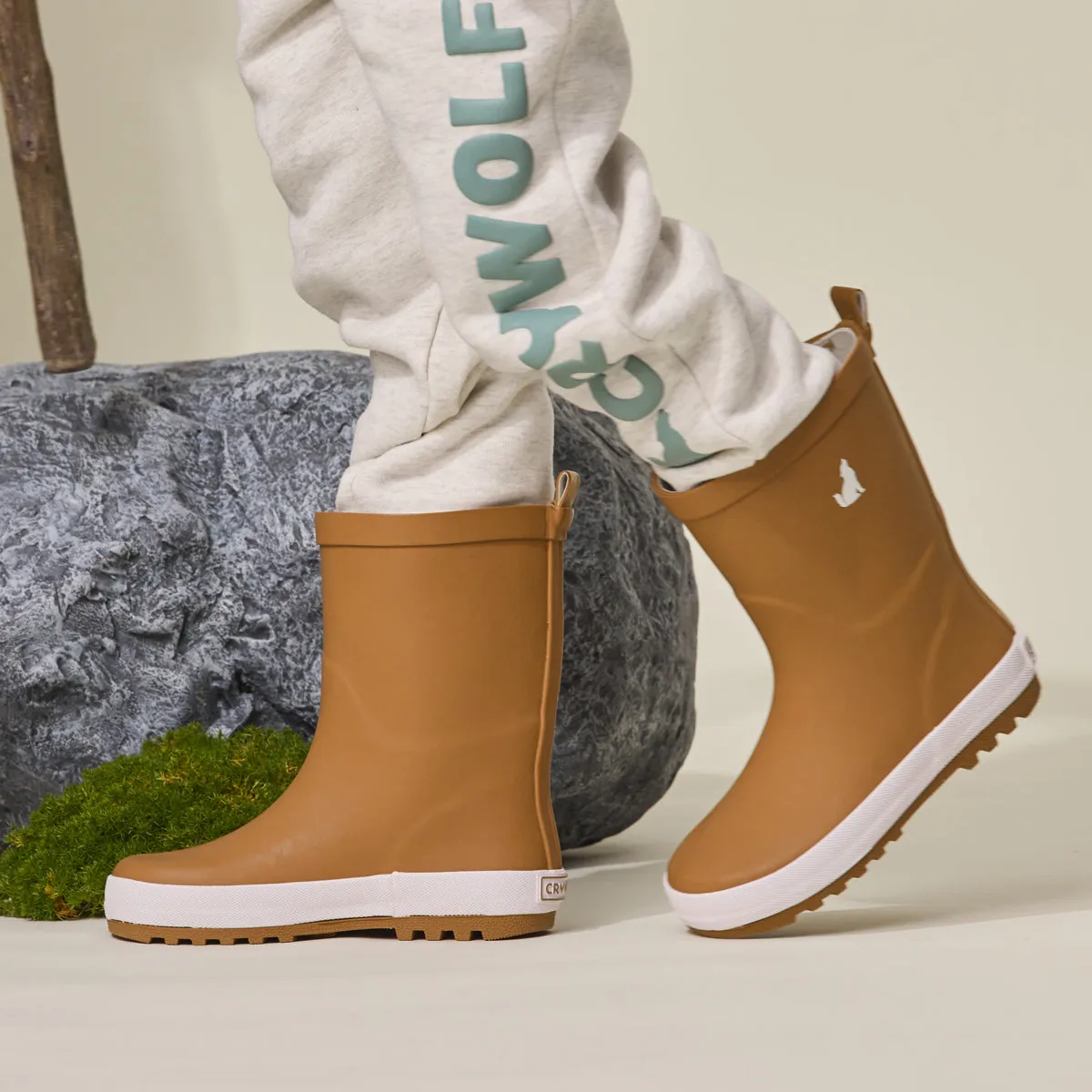 Rain Boots Tan