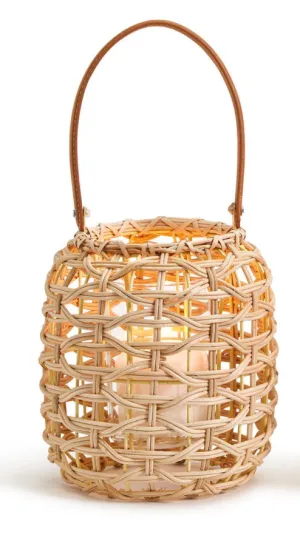 Rattan Hurricane Lanterns