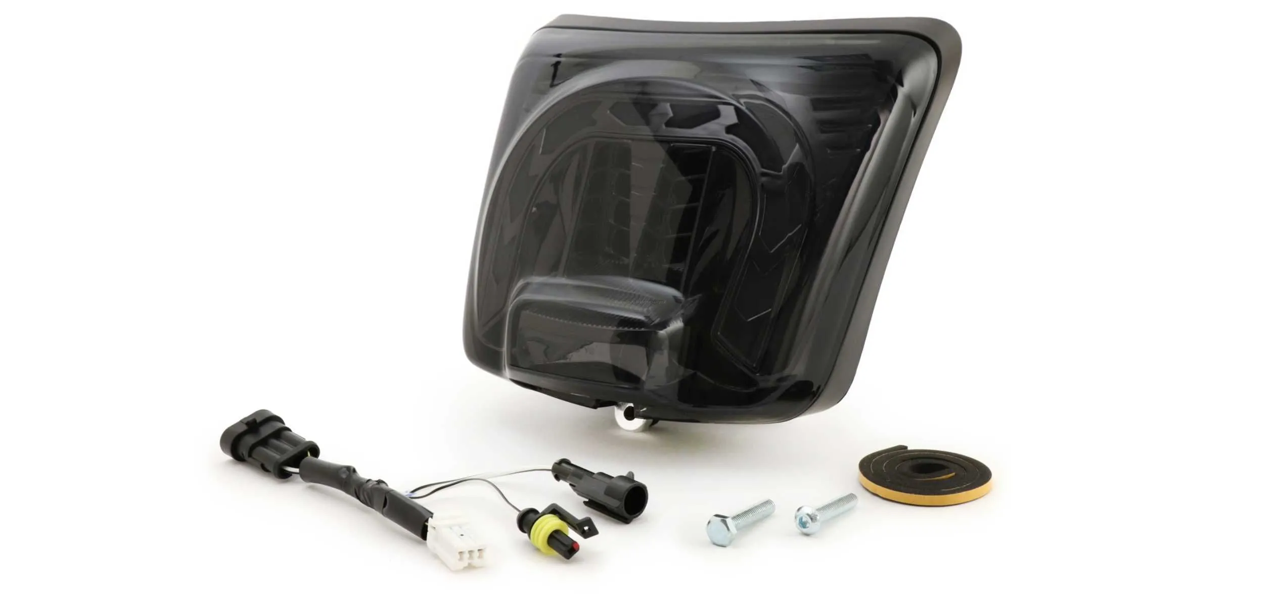 Rear Light MOTO NOSTRA Matt Black | Vespa GTS 125-300cc