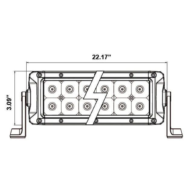 RGB LED Bar 22"