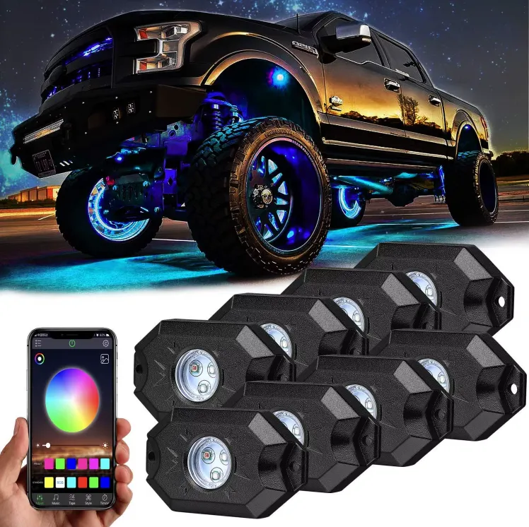 RGB LED Lights Pods Kit