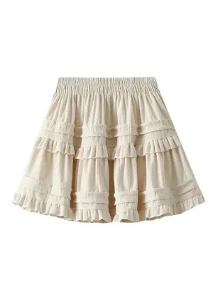 Ruffle Mini Skirt