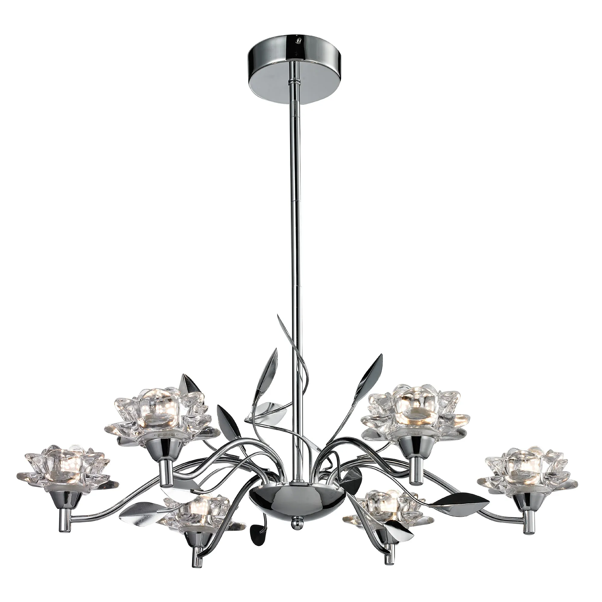 Ruislip 6 Arm, Pendant and 6 Plus 6 Arm Pendant LED Light