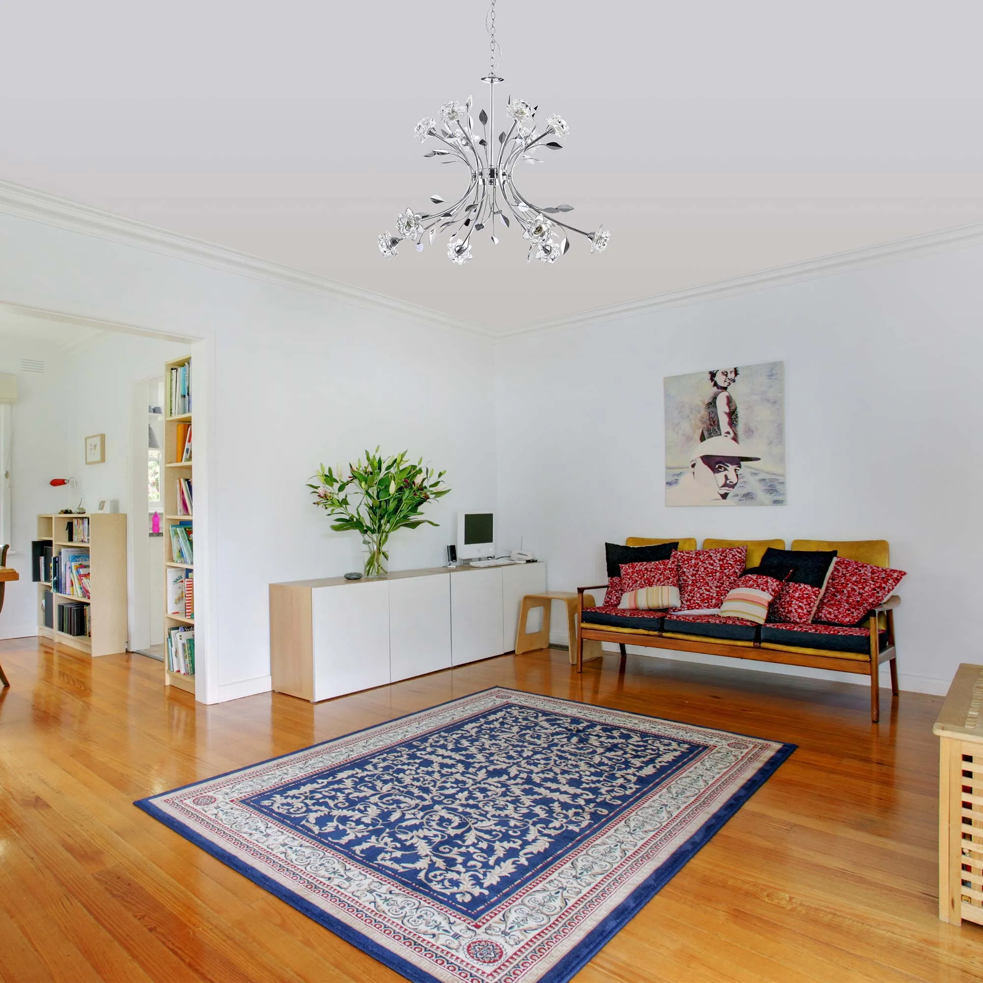 Ruislip 6 Arm, Pendant and 6 Plus 6 Arm Pendant LED Light