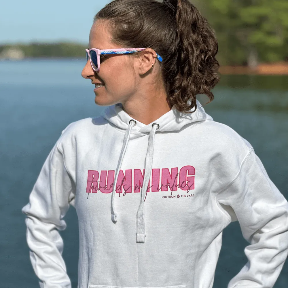 Running Towards My Values Hoodie