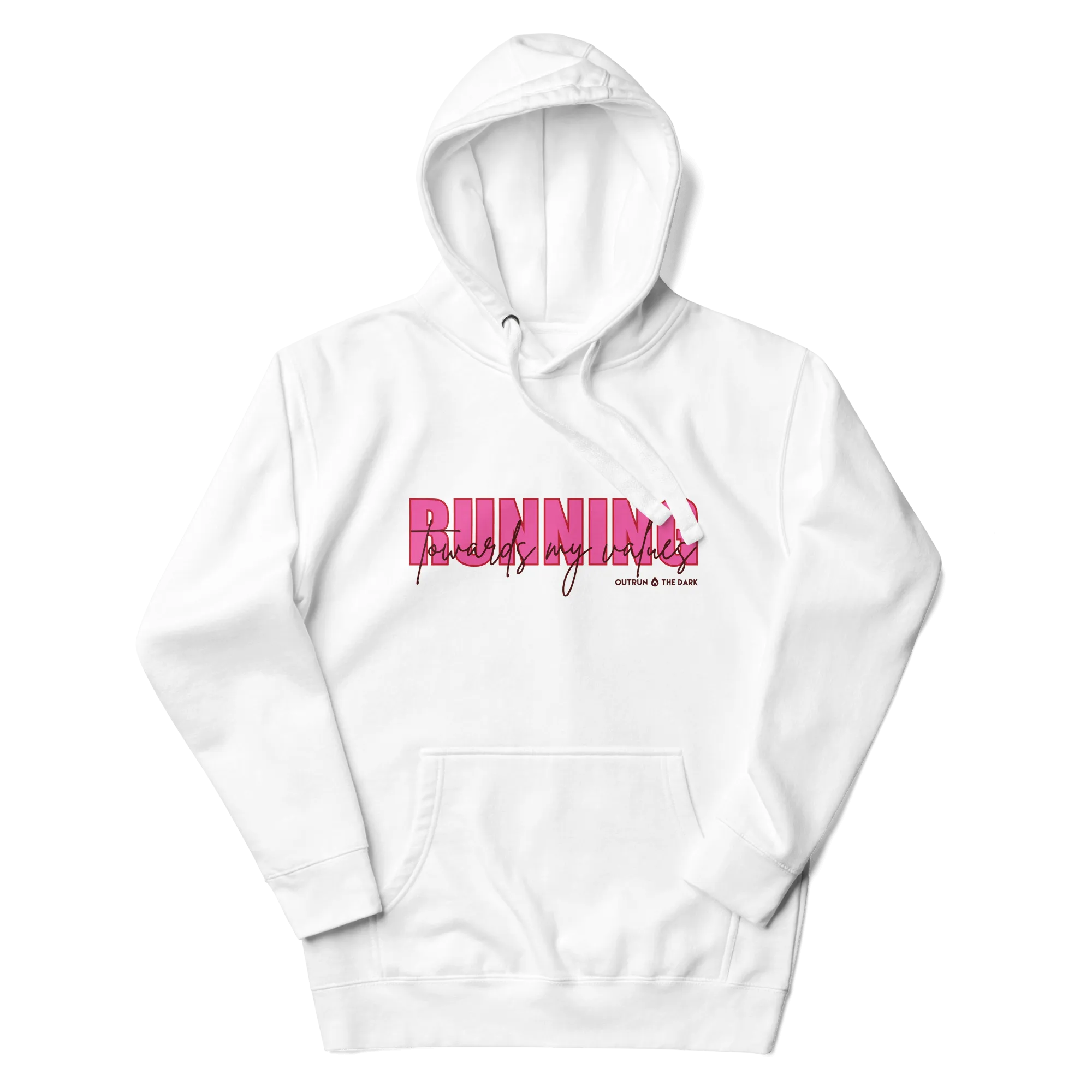 Running Towards My Values Hoodie