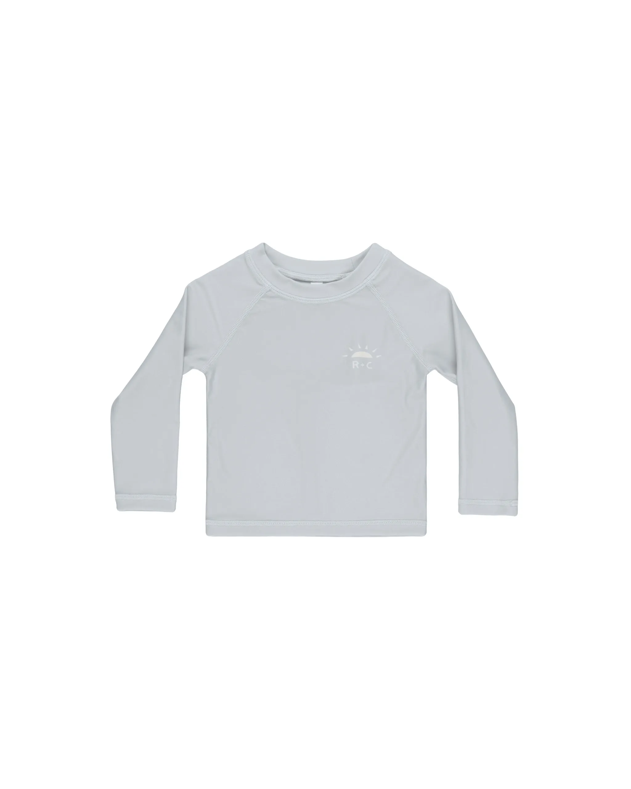 RYLEE   CRU- Light Blue Long Sleeve Rashguard