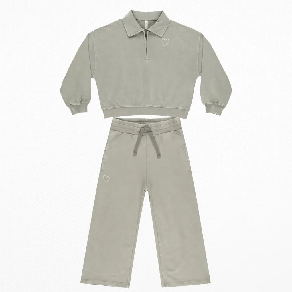 Rylee Cru- Sweatshirt & Sweatpant (Cactus)
