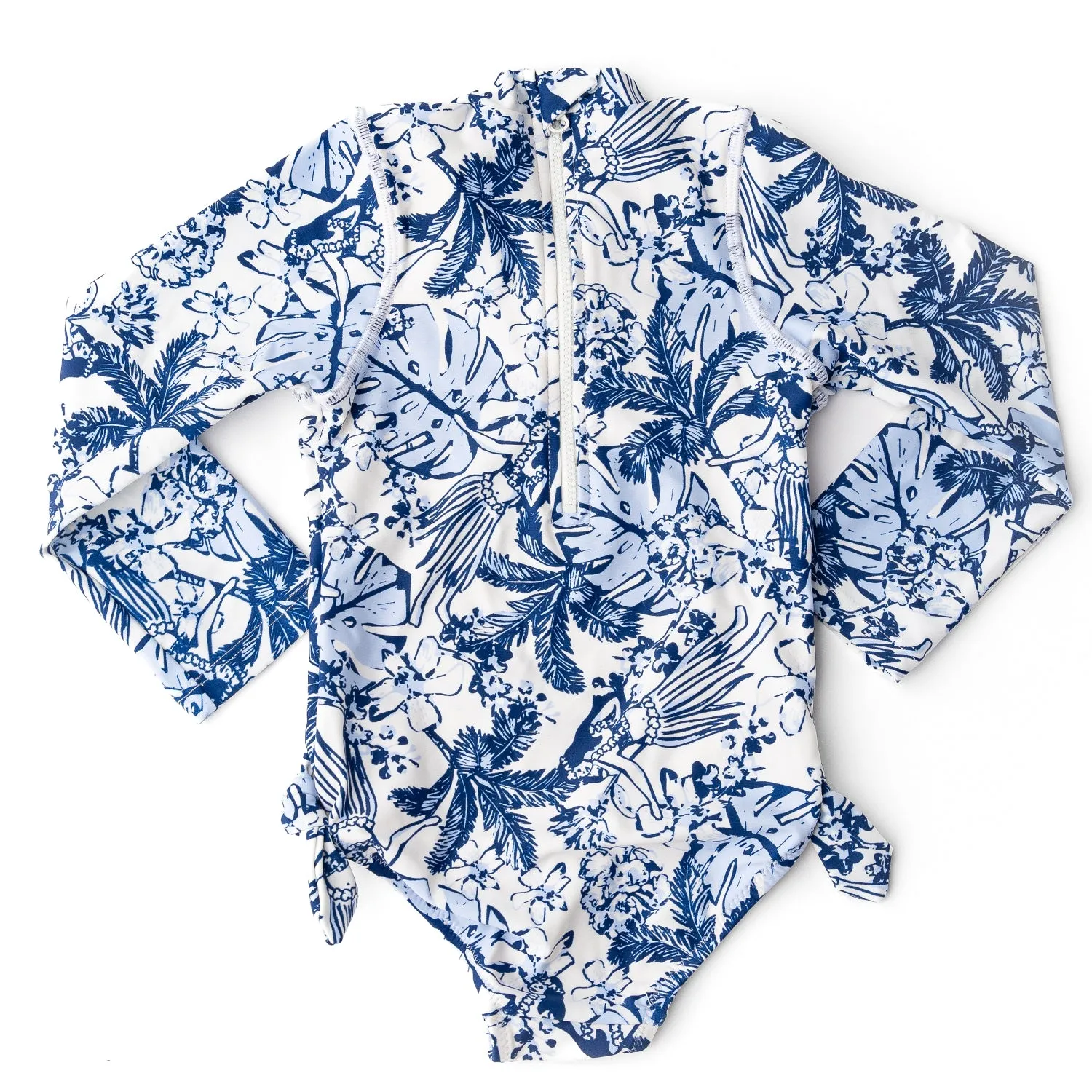 Shade Critter-Tiki Tides Long Sleeve Swimsuit