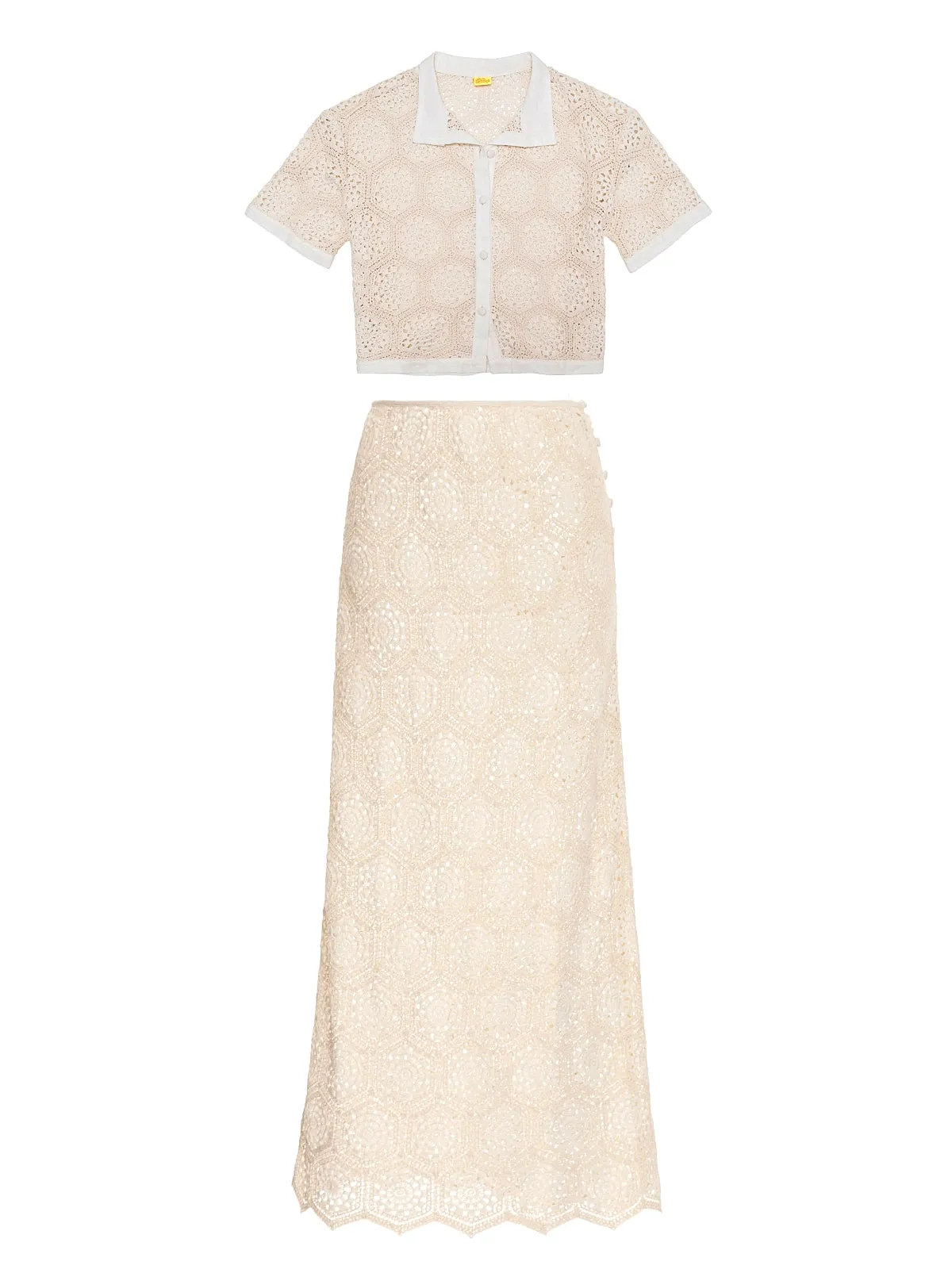 Shell Shirt-Tove Skirt