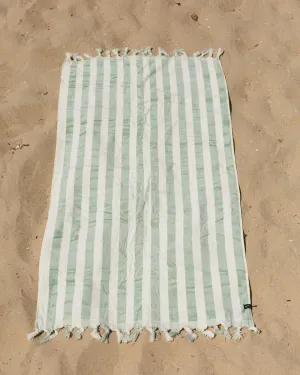 Slowtide Woven Towel- Cabana Fringe