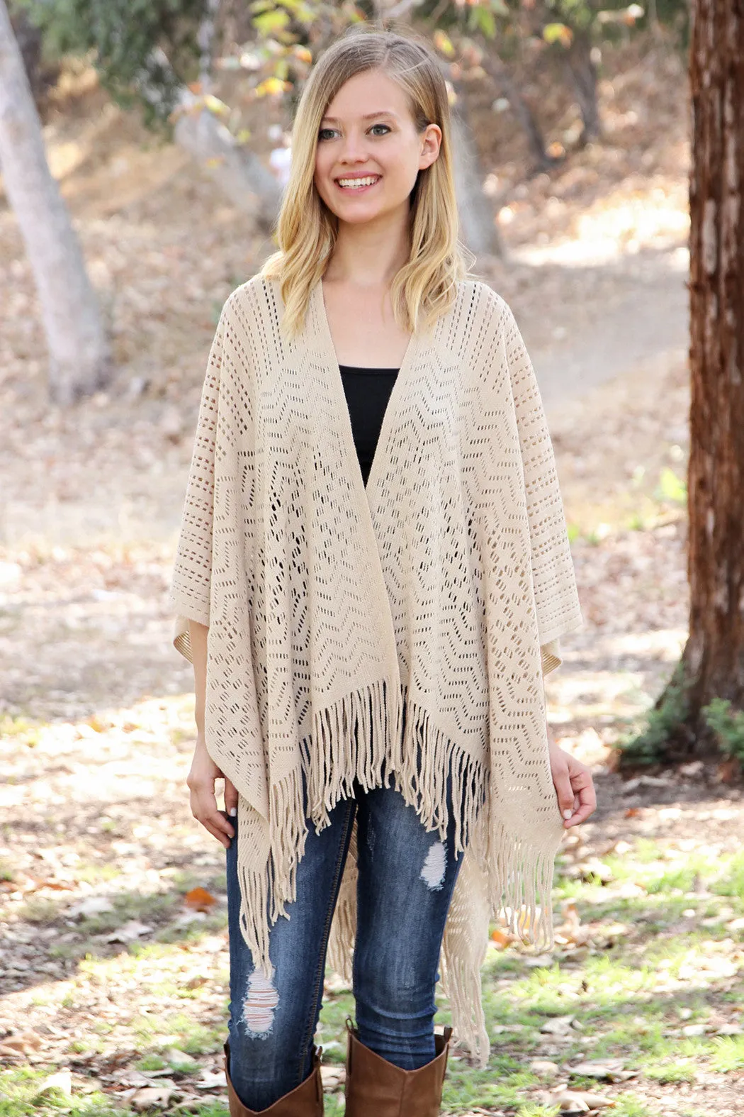 Soft Knit Ruana