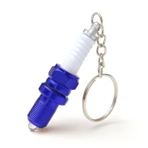 Spark Plug with LED Key Chain