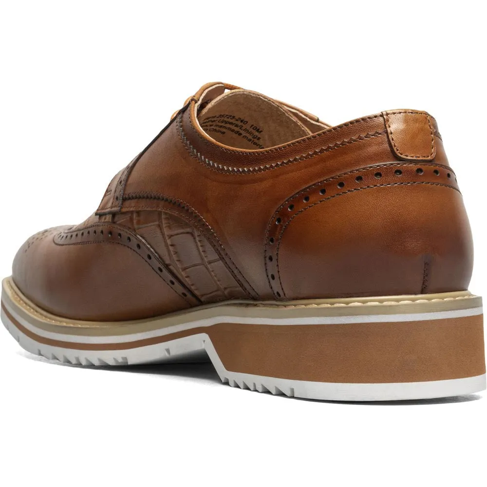 Stacy Adams Beaumont Wingtip Oxford in Tan