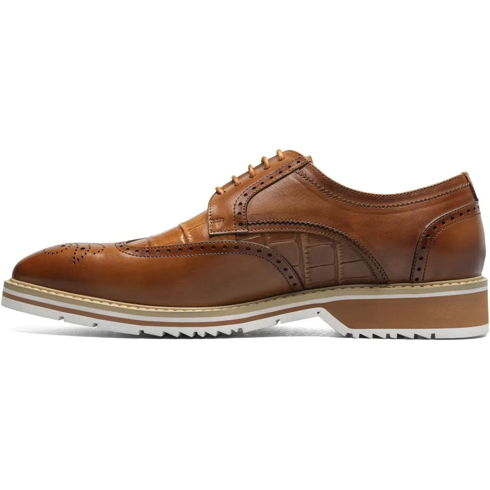 Stacy Adams Beaumont Wingtip Oxford in Tan