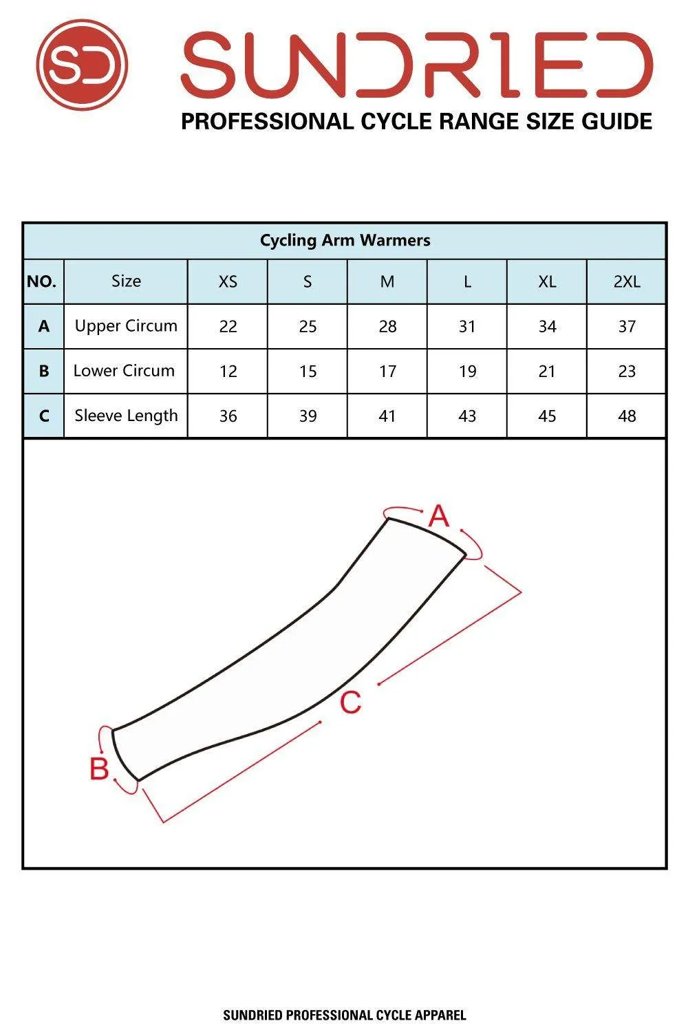 Sundried Cycling Arm Warmers