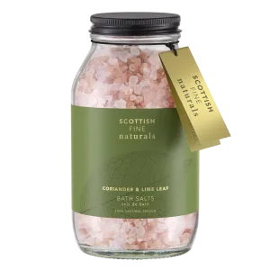 The Scottish Fine Soaps Company Naturals Bath Salts 500g Glass Jar