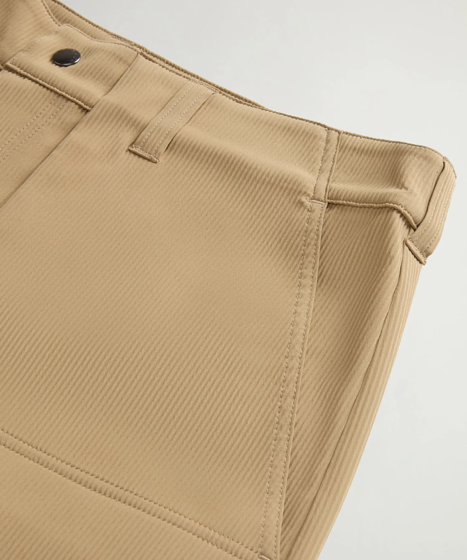 Todd Snyder x Woolrich Tech Cord Camp Short in Beige