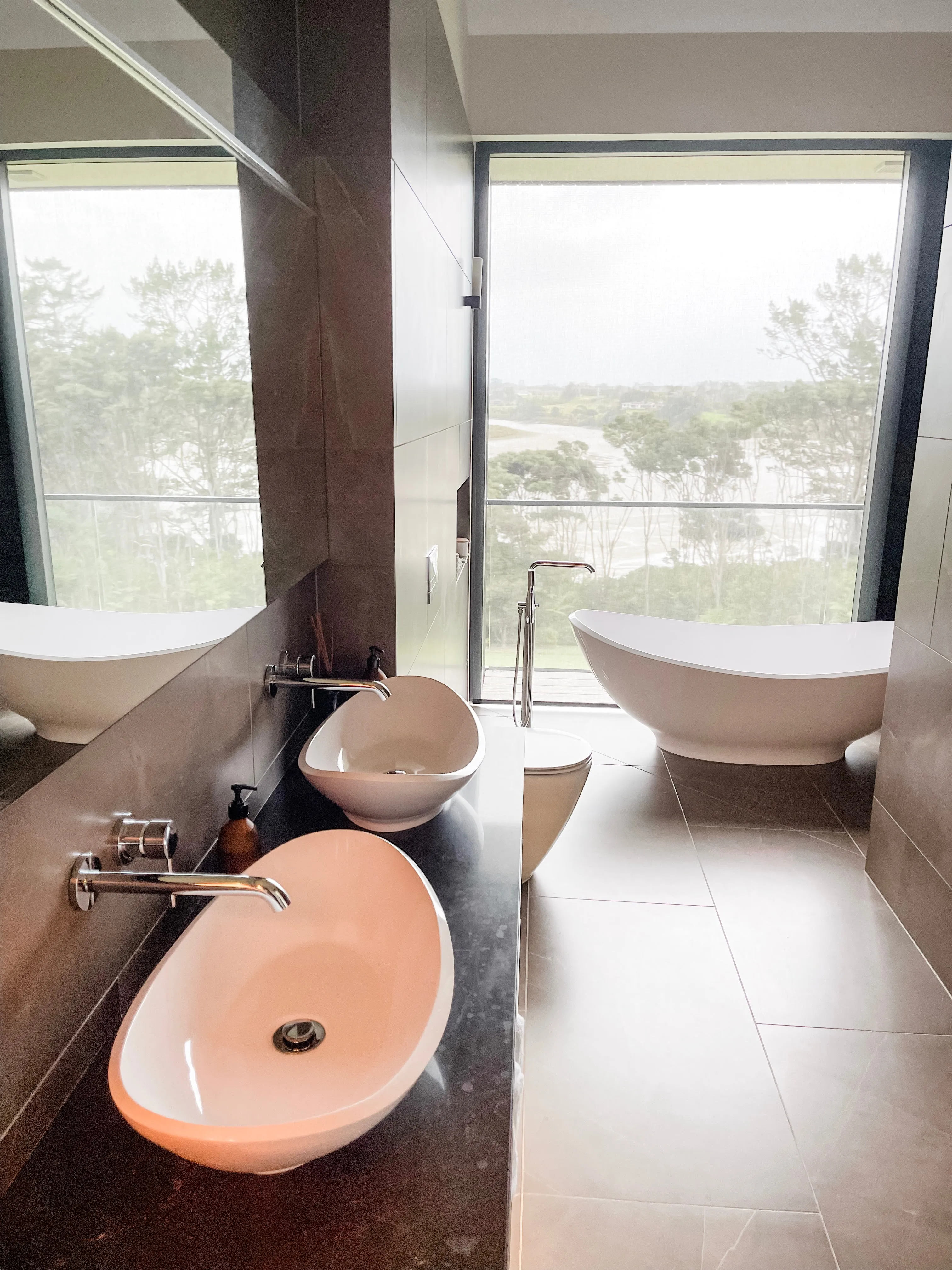 Toka Lite Bertina Matte White Stone Basin - 600mm - STB18