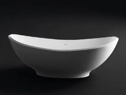 Toka Lite Bertina Matte White Stone Basin - 600mm - STB18