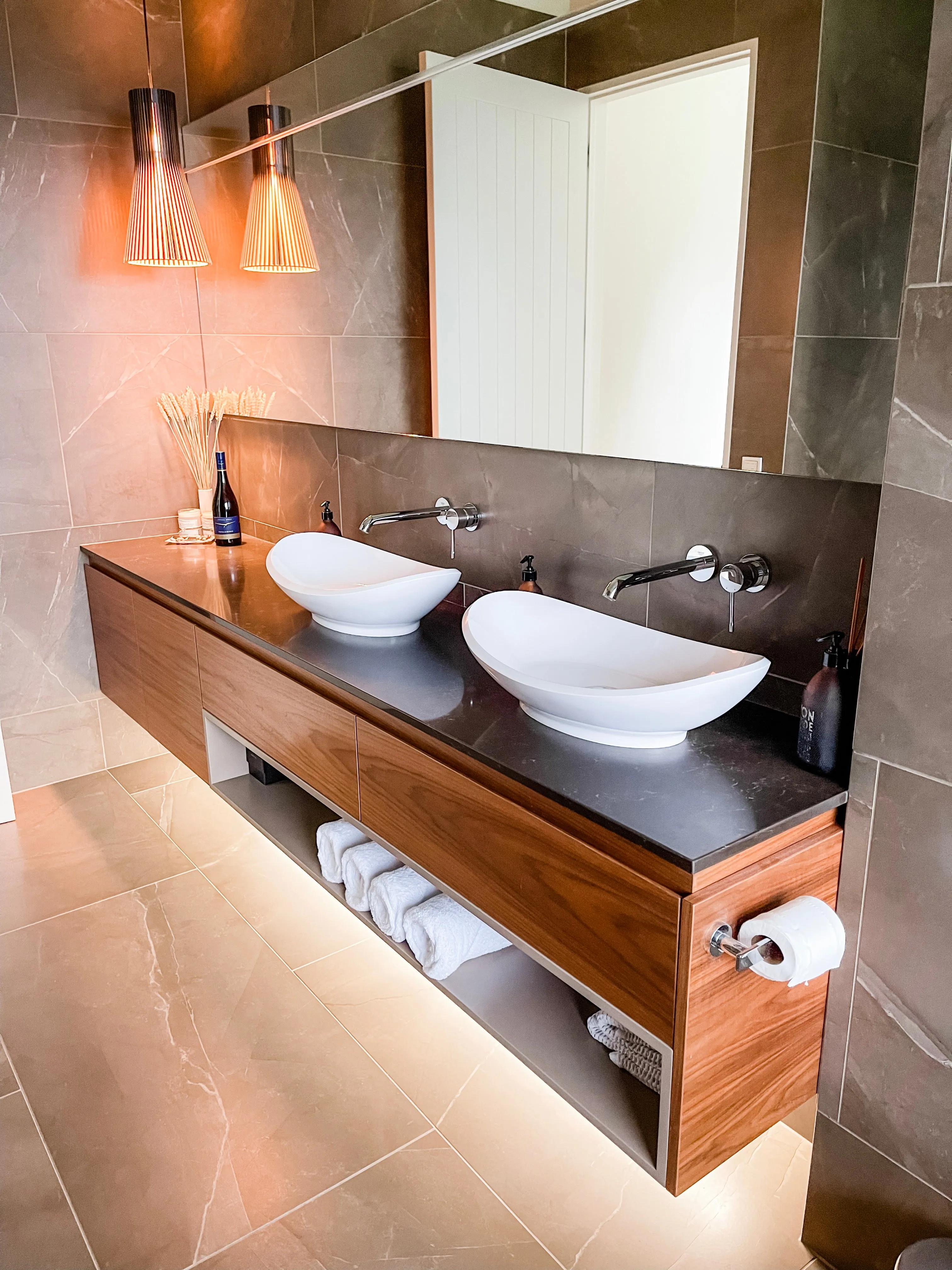 Toka Lite Bertina Matte White Stone Basin - 600mm - STB18
