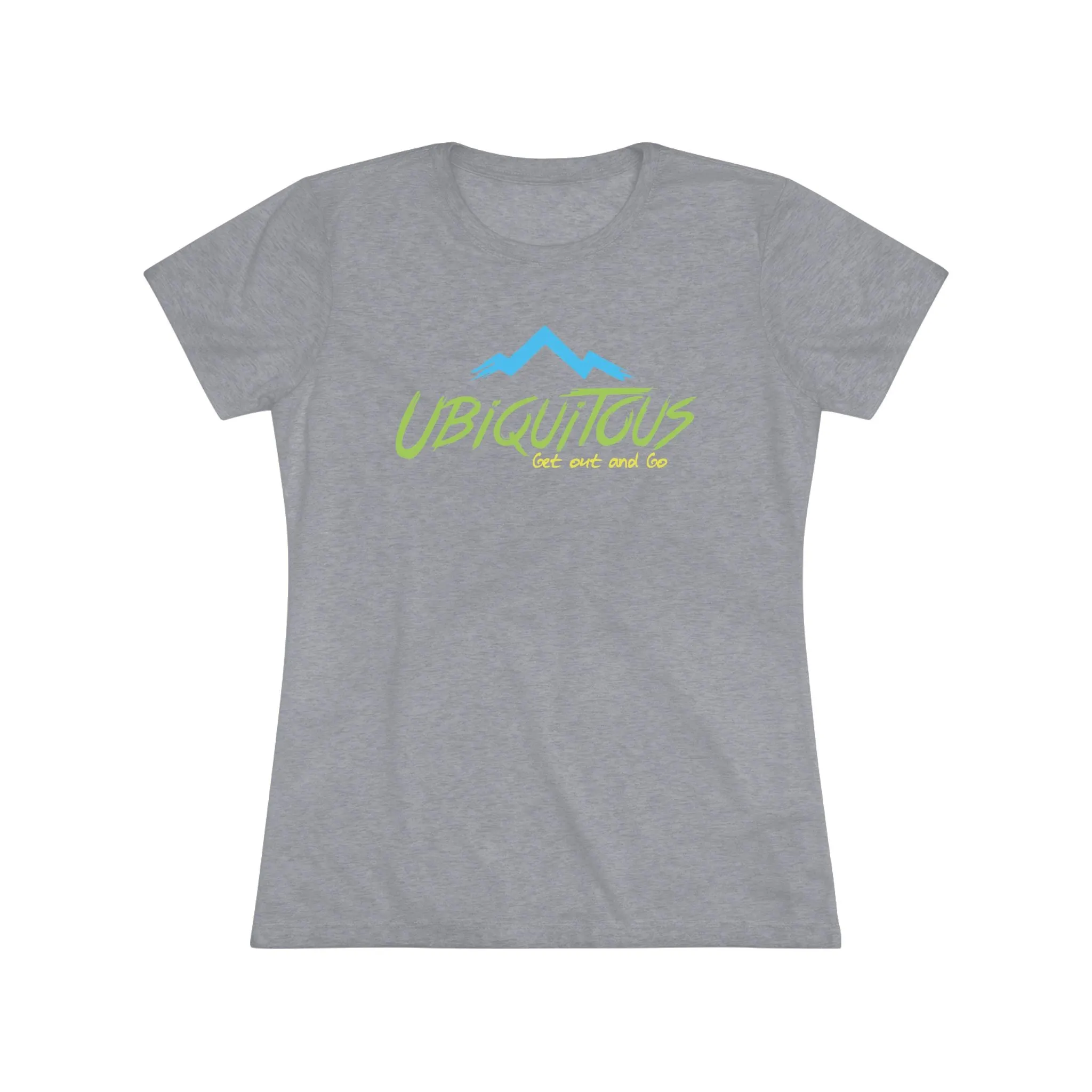 Ubiquitous Women's Triblend Tee - Get Out and Go Adventure Shirt