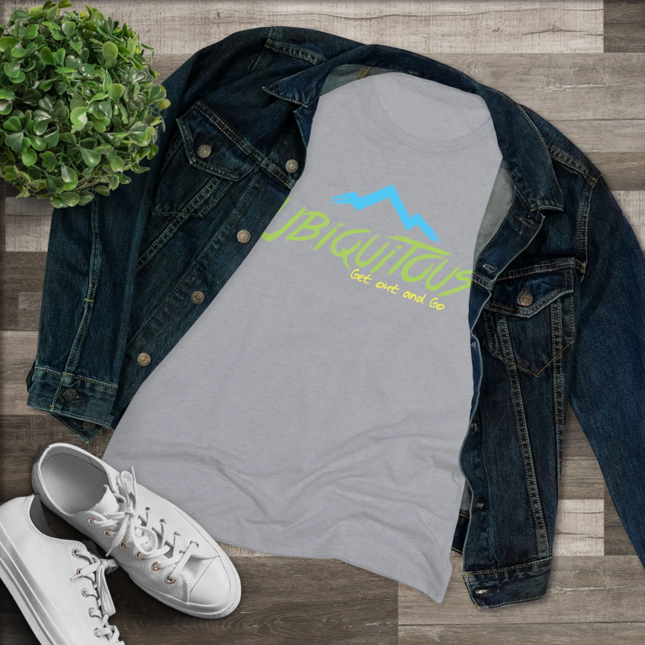 Ubiquitous Women's Triblend Tee - Get Out and Go Adventure Shirt