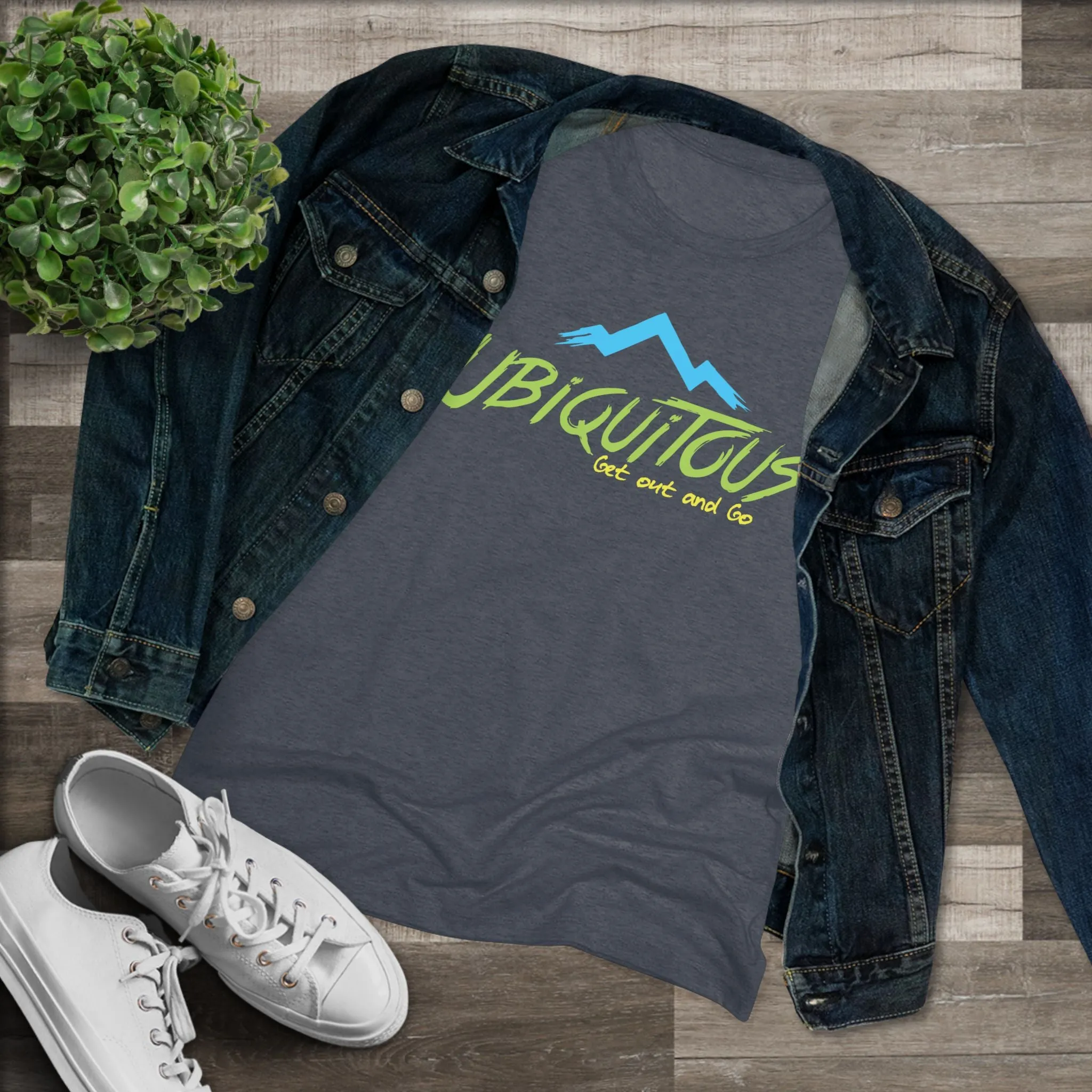 Ubiquitous Women's Triblend Tee - Get Out and Go Adventure Shirt