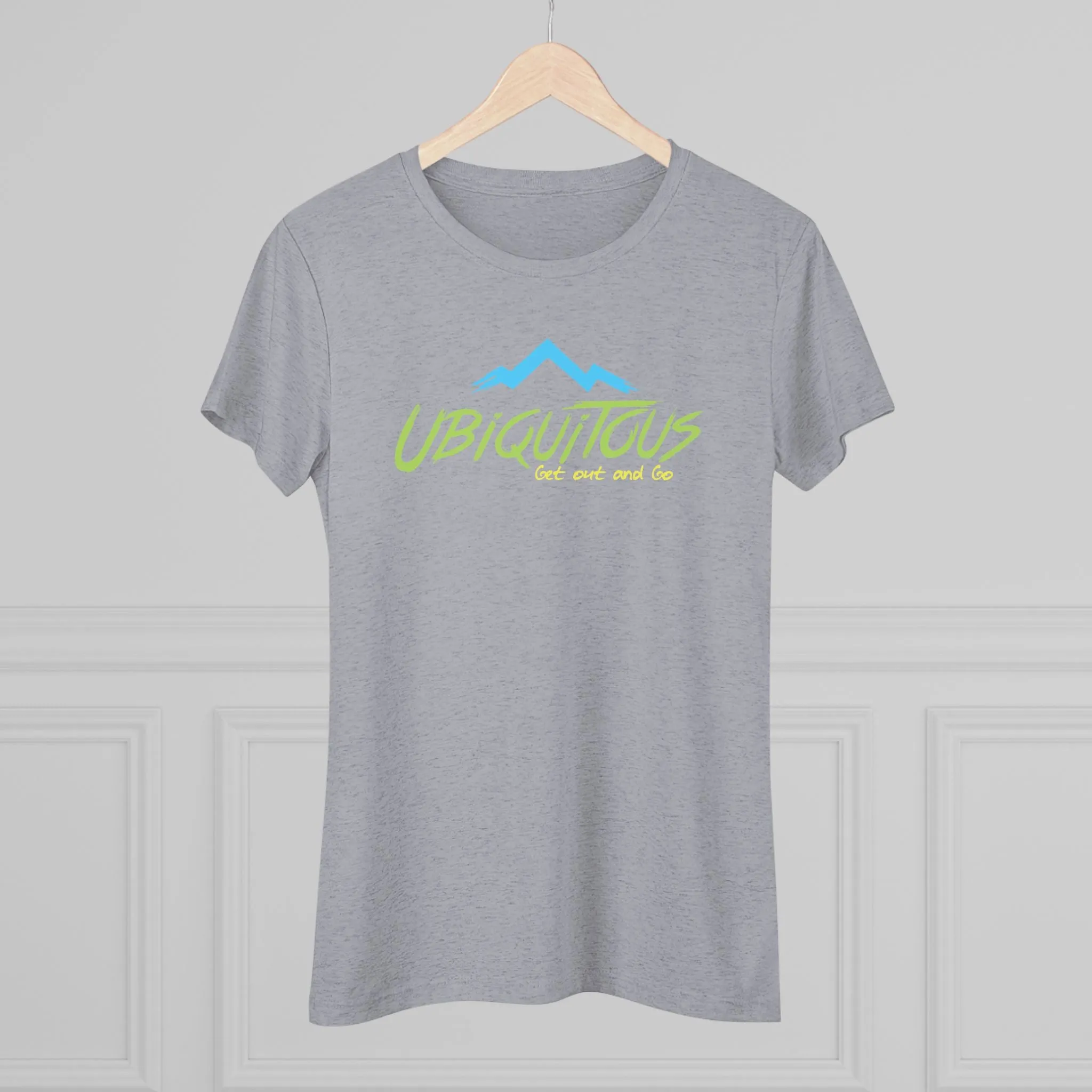 Ubiquitous Women's Triblend Tee - Get Out and Go Adventure Shirt
