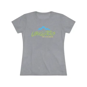 Ubiquitous Women's Triblend Tee - Get Out and Go Adventure Shirt