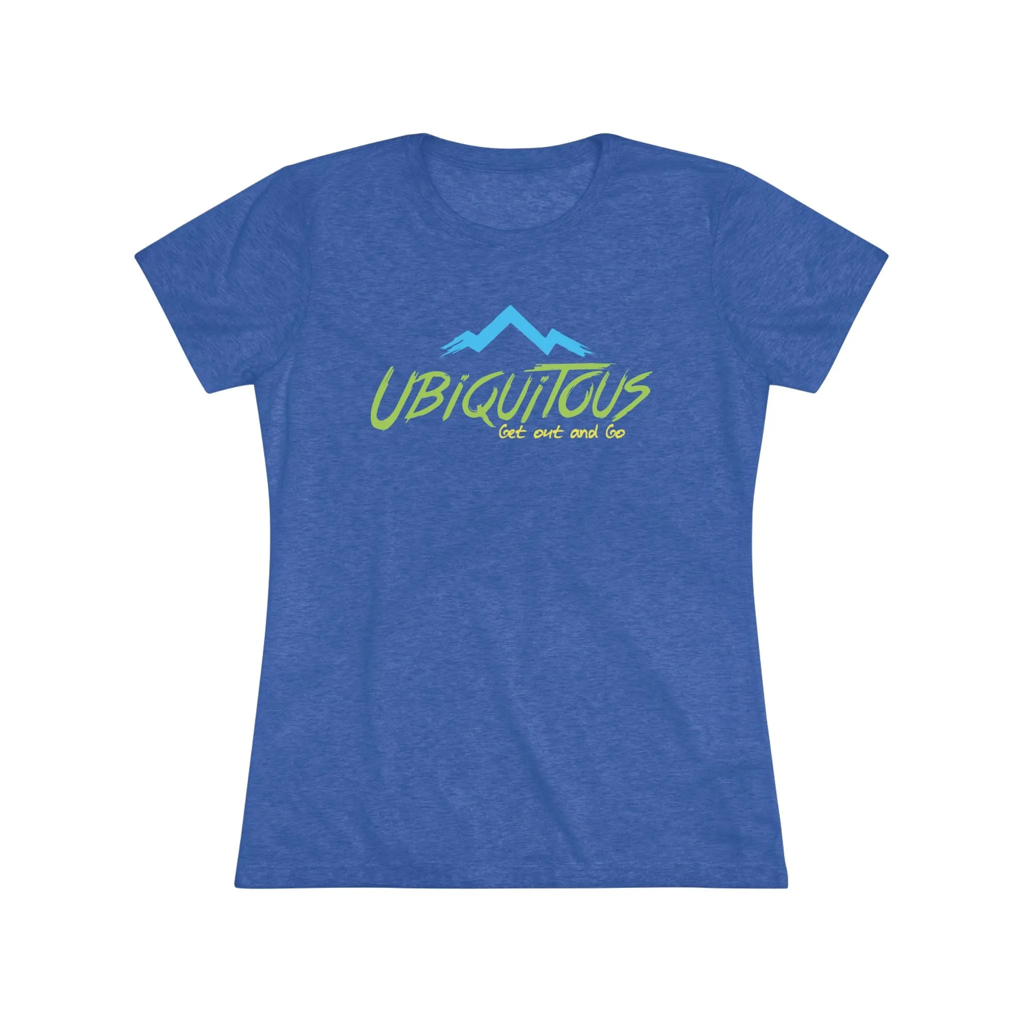 Ubiquitous Women's Triblend Tee - Get Out and Go Adventure Shirt
