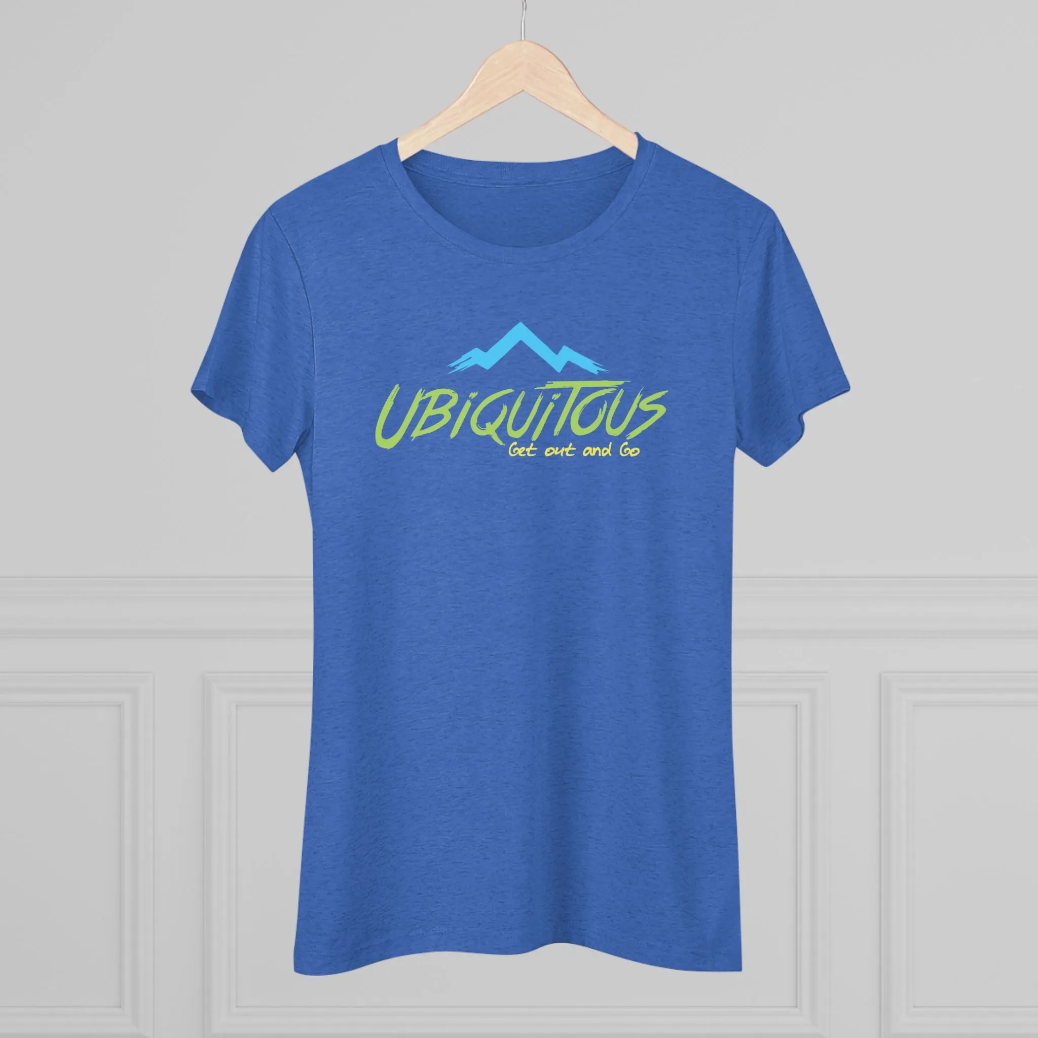 Ubiquitous Women's Triblend Tee - Get Out and Go Adventure Shirt