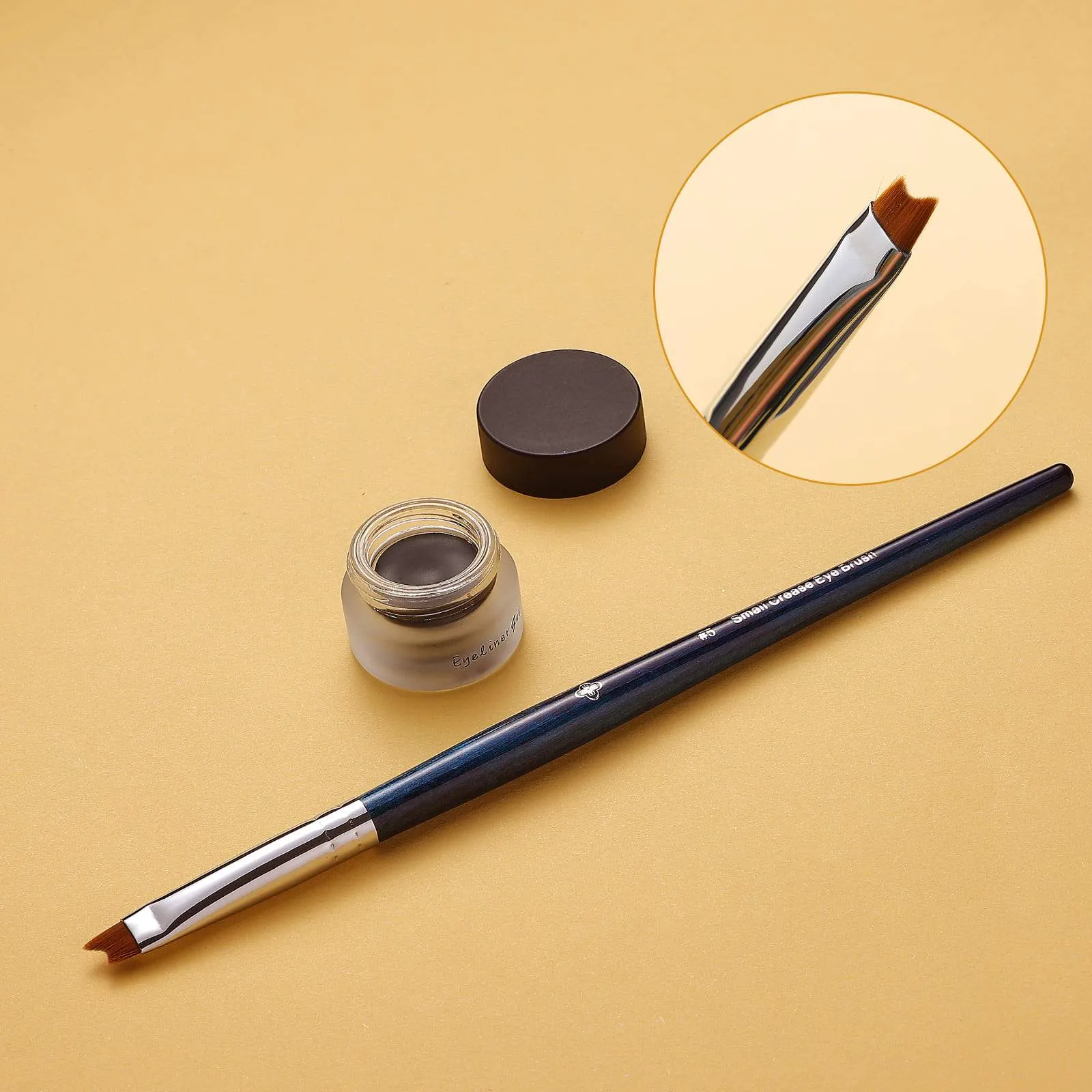 Ultra Fine Series - 5pcs All in One Pro Detail Eyeliner Brush Kit