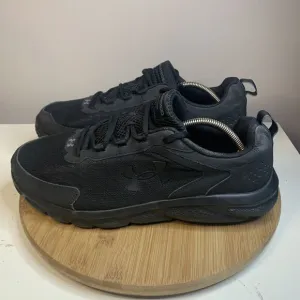 Under Armour Charged Assert Mens Size 12 Running Shoes 3024857-002 Triple Black